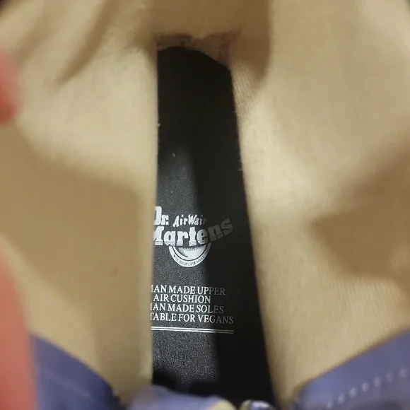 Dr. Marten's Iridescent Purple Lace-Up Boots - Picture 3 of 8